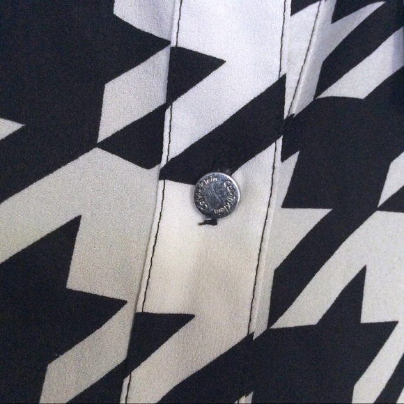 Vintage Calvin Klein Houndstooth Top - Picture 14 of 15